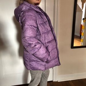 Girls Champion Purple Winter Coat